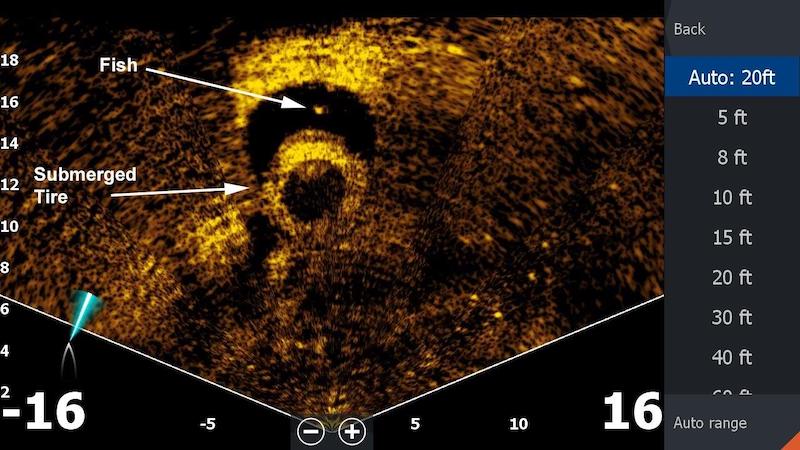 Active Target Live Sonar