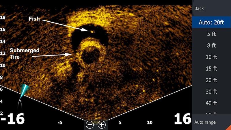 Active Target Live Sonar