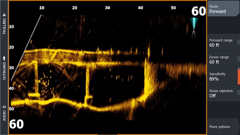 Active Target Live Sonar