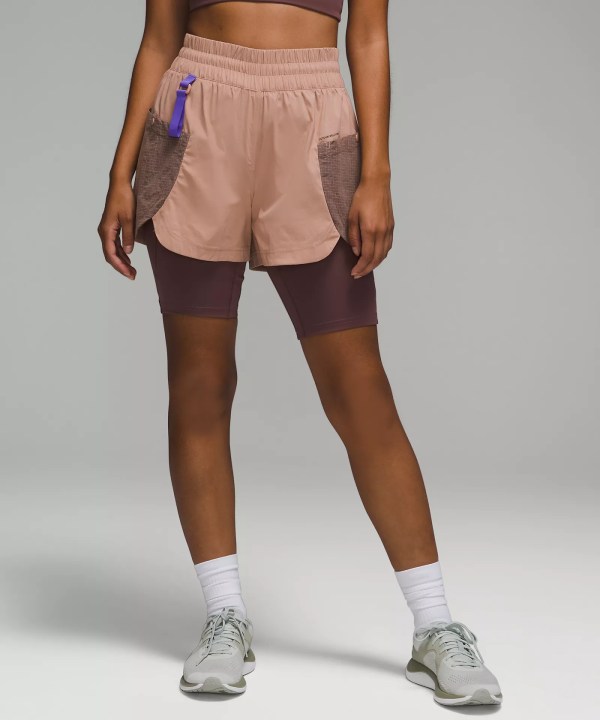 Drop-In Pocket High-Rise Hiking Short 4 - lululemon hike