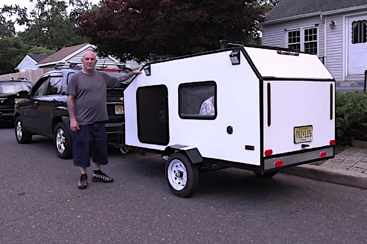 Homemade Tear Drop Camper