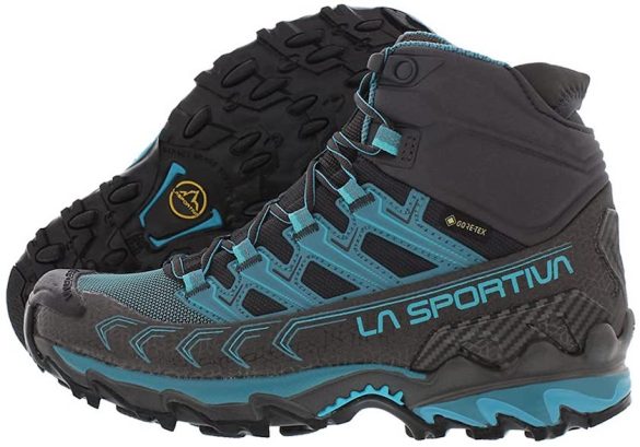 close-up picture of hiking shoes for women