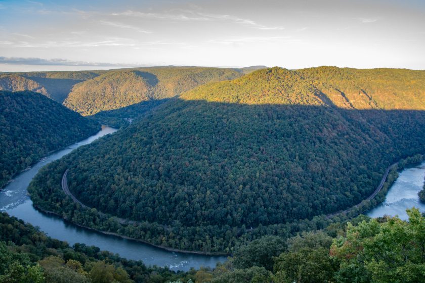 Concho Rim Overlook in New River Gorge National Park