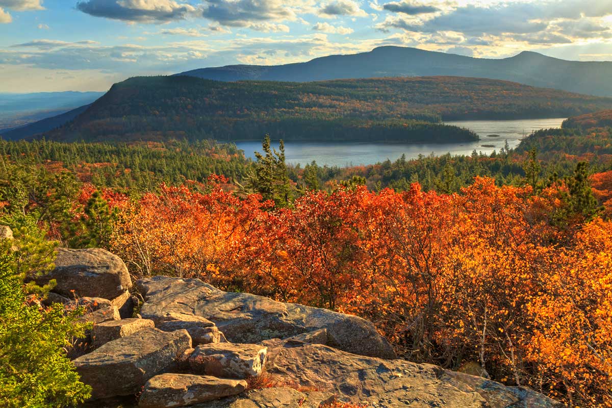 Catskills Mountains in New York