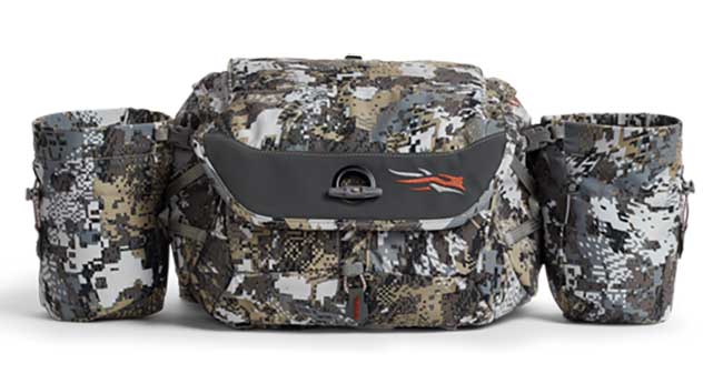 The SITKA Gear Tool Belt, which looks like a hunting fanny pack and holds all your gear