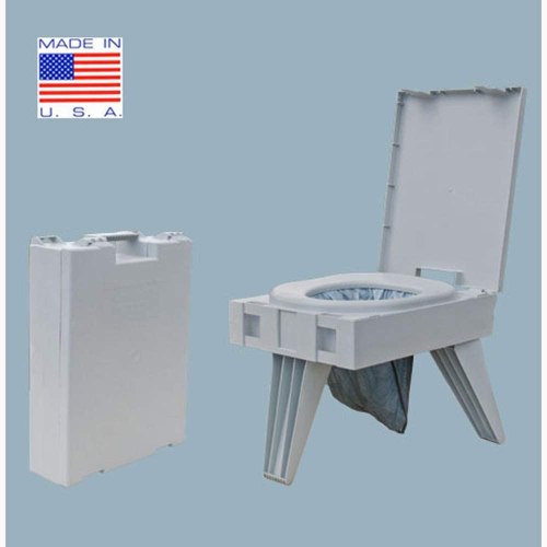 Cleanwaste Portable Toilet w: 1 Waste Kit (D119PET)