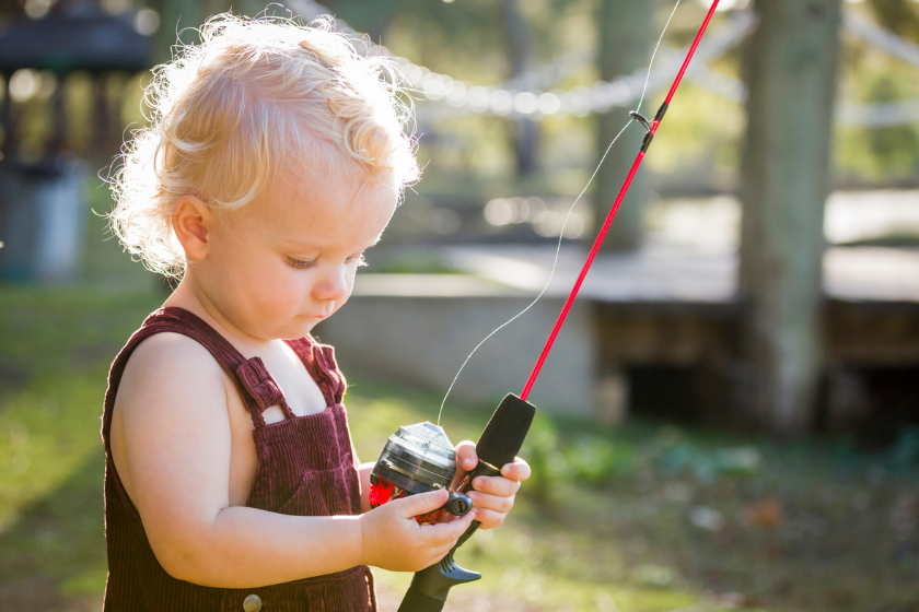 kid fishing