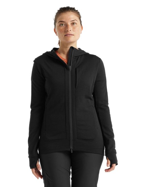 Women's Merino Quantum III Long Sleeve Zip Hoodie