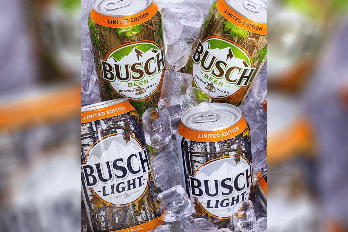 Busch Beer Camo Cans Unveiled for Hunting Season 2022