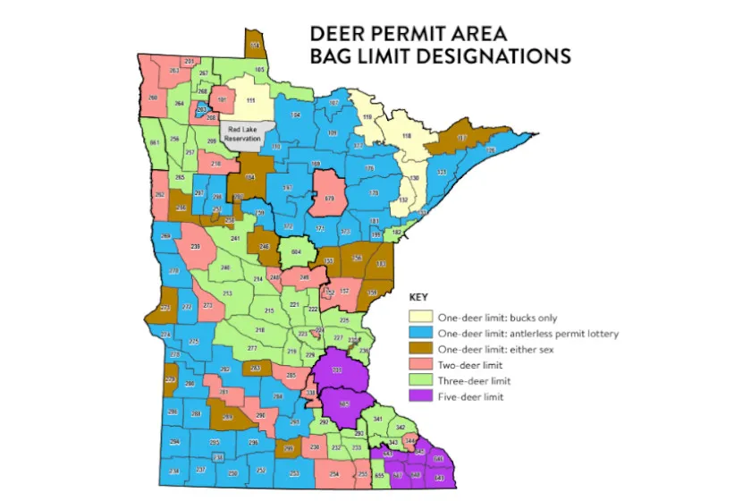 MN Deer Hunting Zones