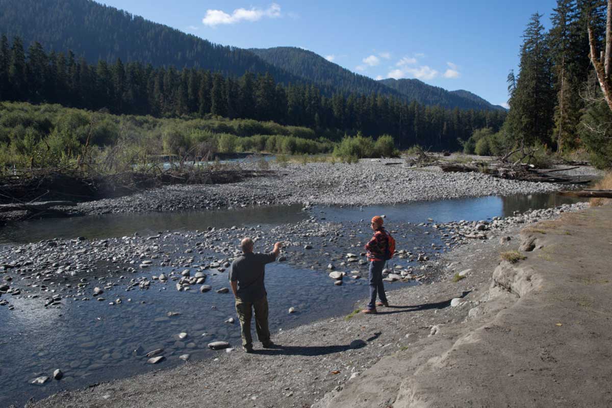 Fishing in the olympic national park