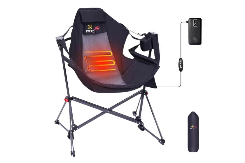 heated camping chair