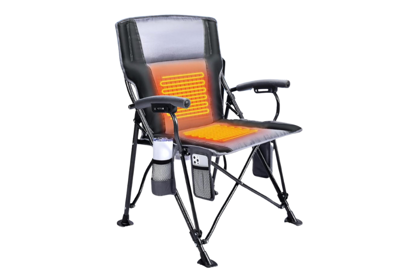 heated camping chair