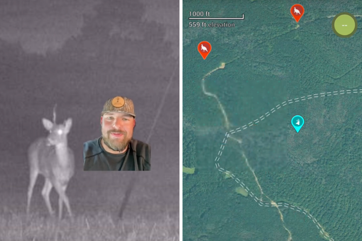 hunter gets other hunter to give up their hunting spots