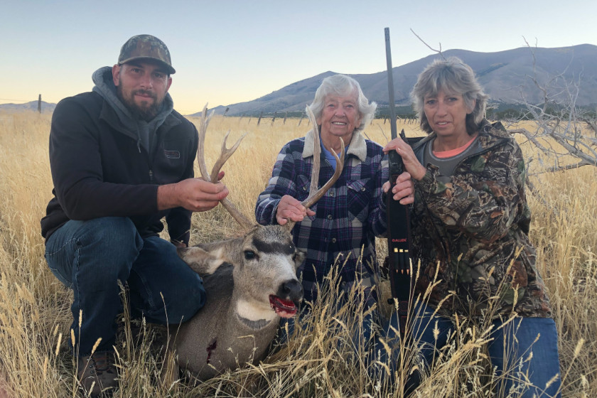 90-Year-Old Hunter Bags Deer in 80th season