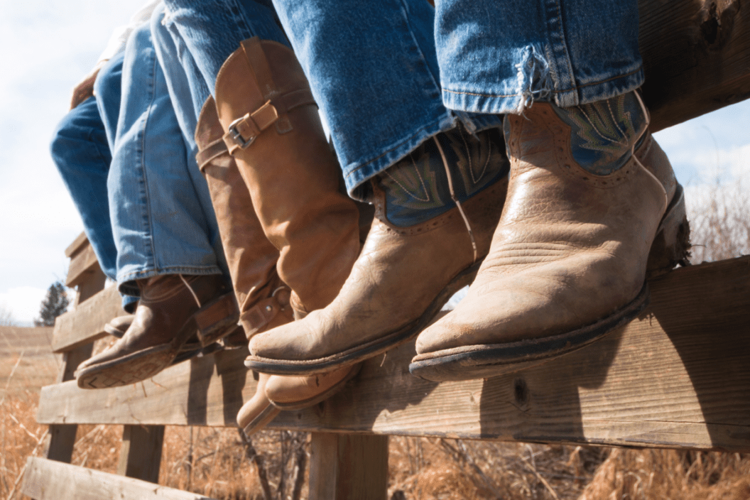 Ugly top cowboy boots