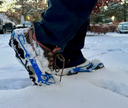spiked overshoes for ice