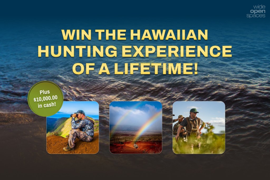 Dream Trip Awaits Winner of Hawaii Hunting Giveaway Wide Open Spaces