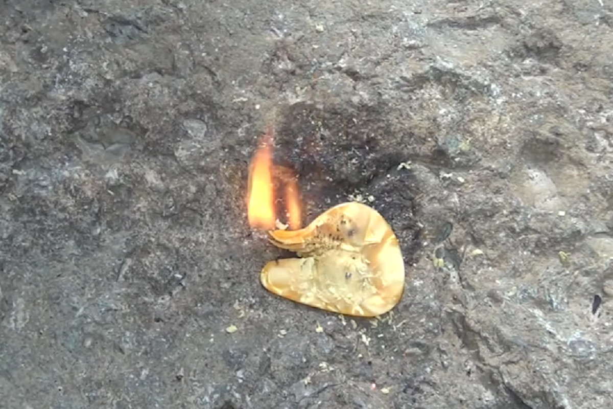 Guitar Pick Fire Starter