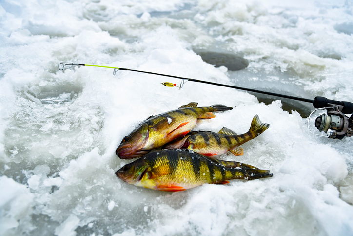 ice fishing prep