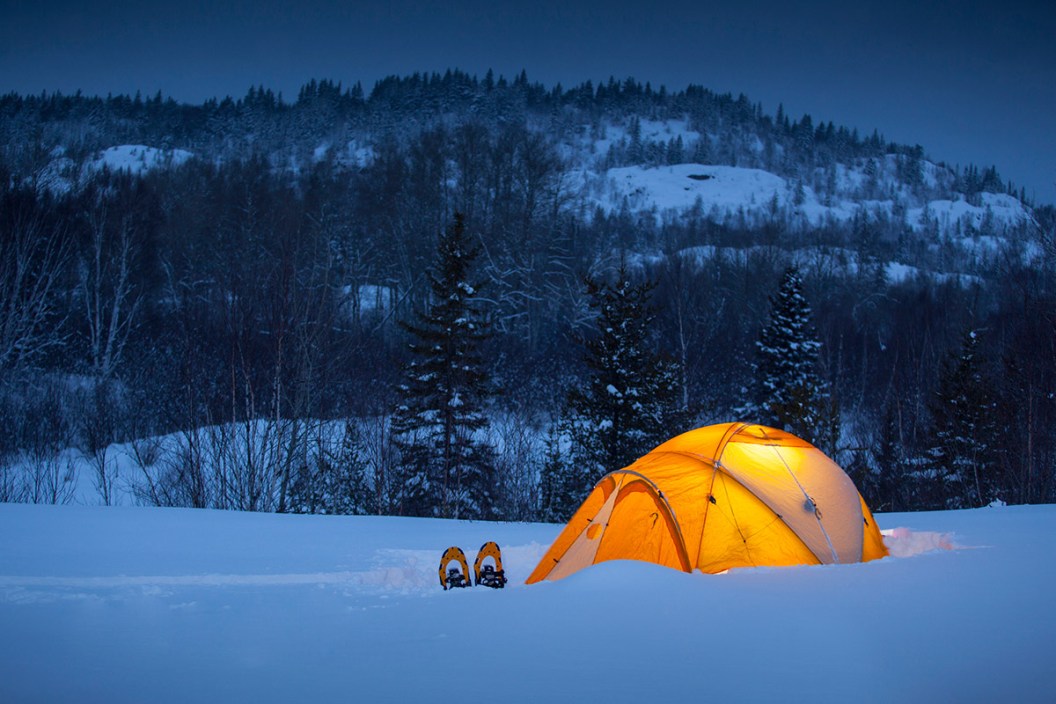 northeastern winter camping