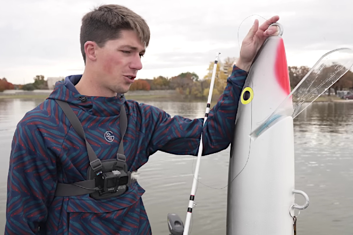 Fishing the World's Biggest Lure Makes For Bigger Laughs