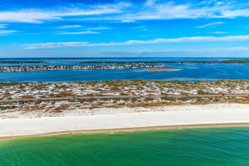 Gulf Islands National Seashore in Florida and Mississippi
