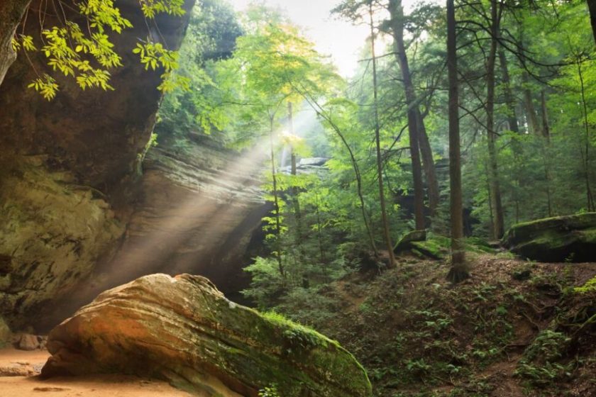 Hocking Hills State Park in Ohio