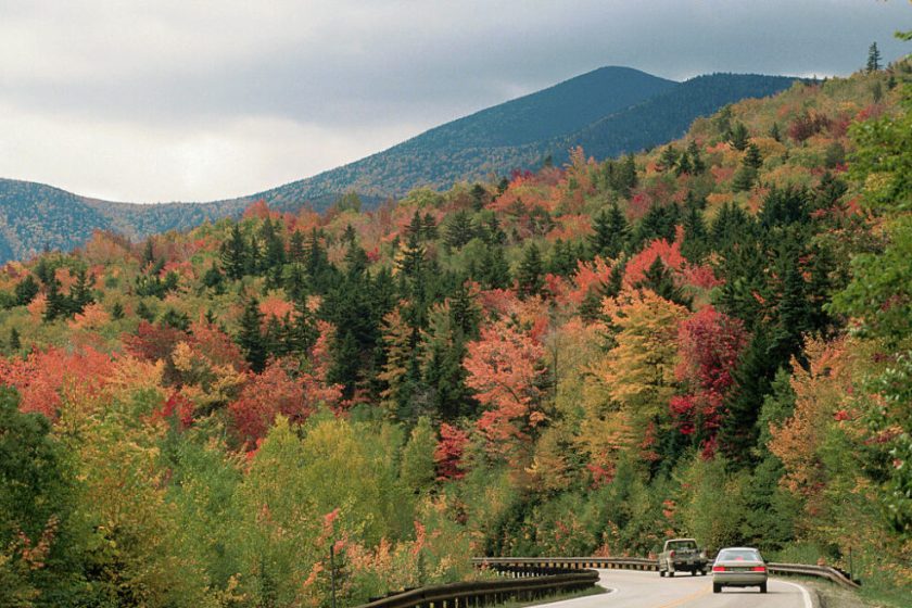 Kancamagus Highway in New Hampshire