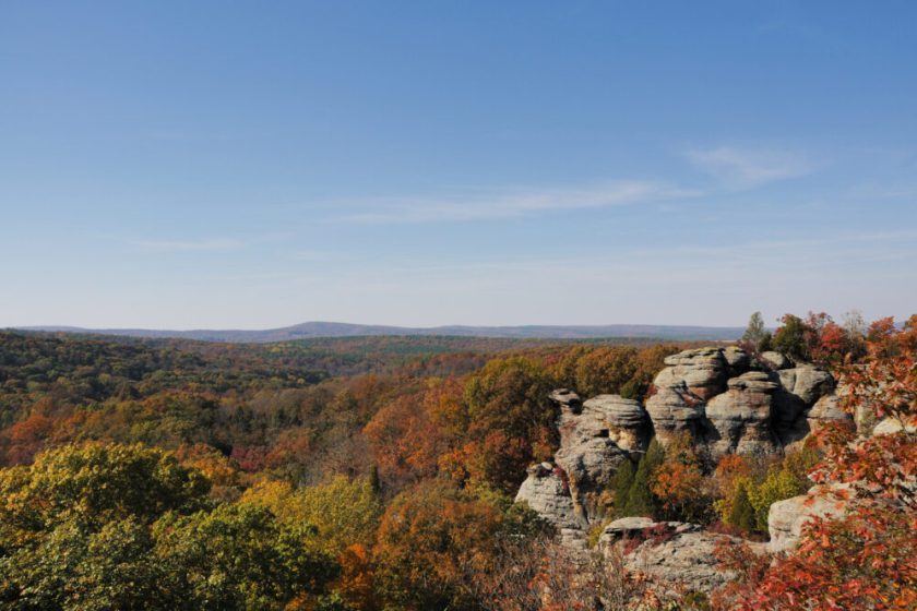 Shawnee National Forest in Illinois