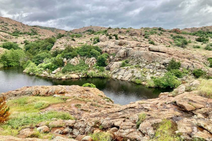 Wichita Mountains in Oklahoma