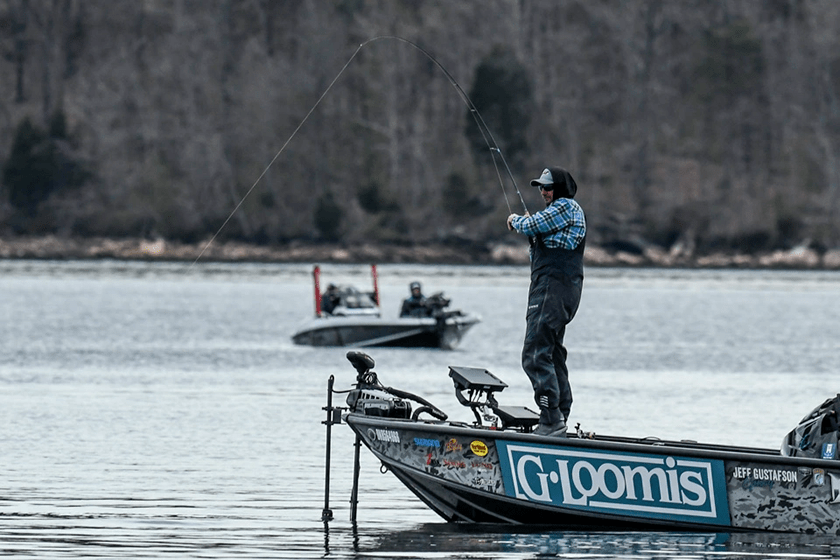 gustafson bassmaster classic 2023 g loomis boat