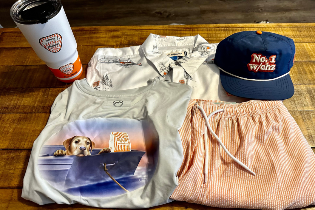 selection from Whataburger x Academy Sports + Outdoors new collaboration