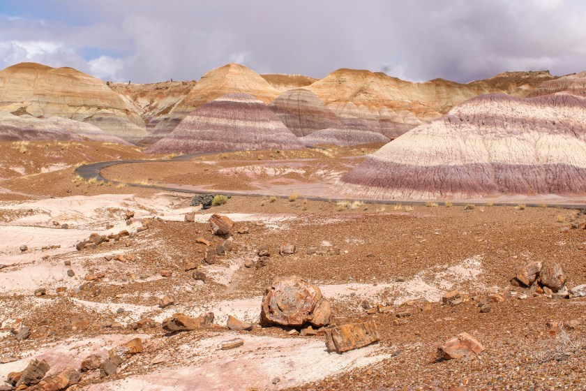 Blue Mesa Trail Badlands