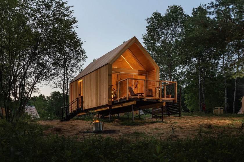 Eastwind glamping in Windham, New York