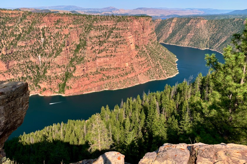 Flaming Gorge National Recreation Area in Utah, USA. 