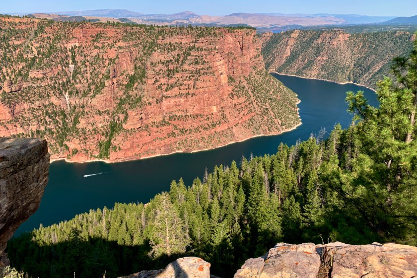 Flaming Gorge National Recreation Area in Utah, USA.