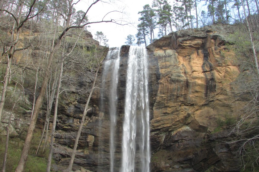 The beautiful waterfall in Toccoa Georgia, highly recomend as a travel destination.
