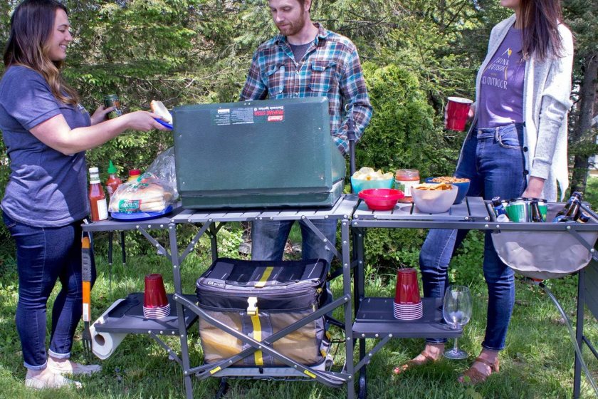 GCI Outdoor Master Cook Station Portable Camp Kitchen