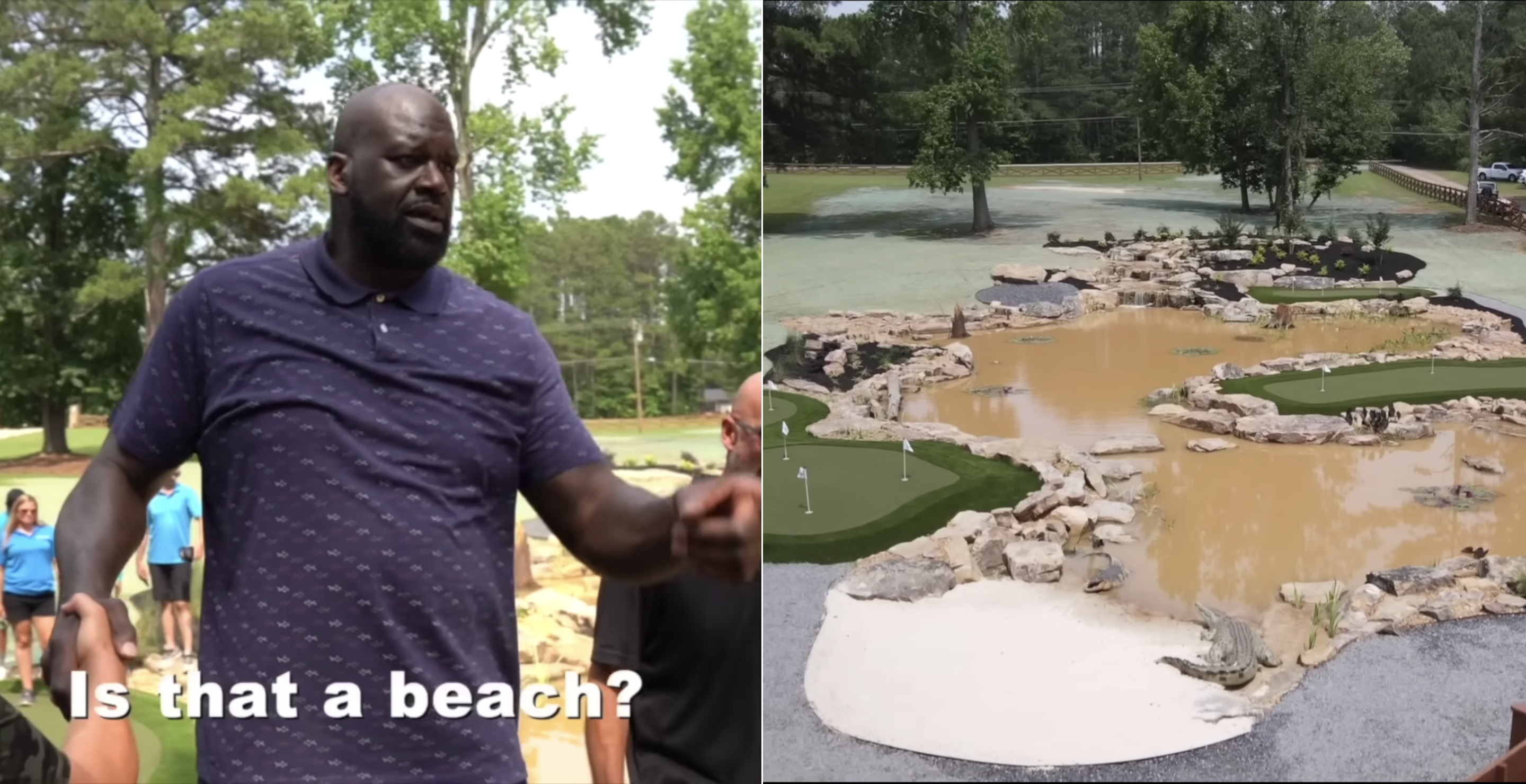 Ed The Pond Professor built Shaq a $500,000 koi pond