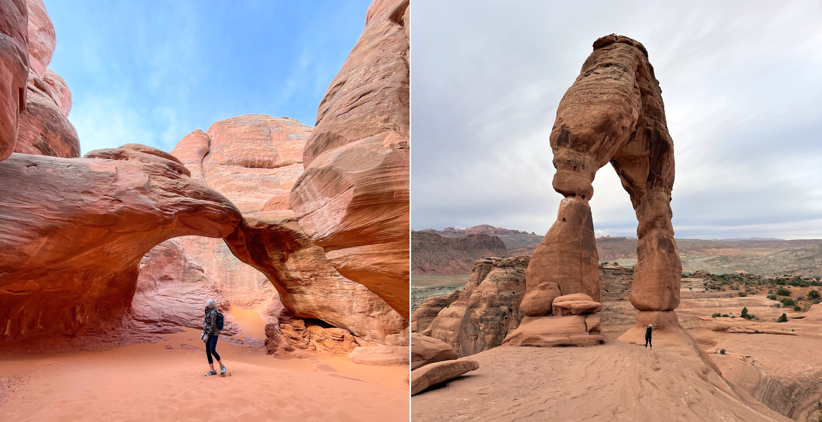 Kendra Tustin at Arches National Park