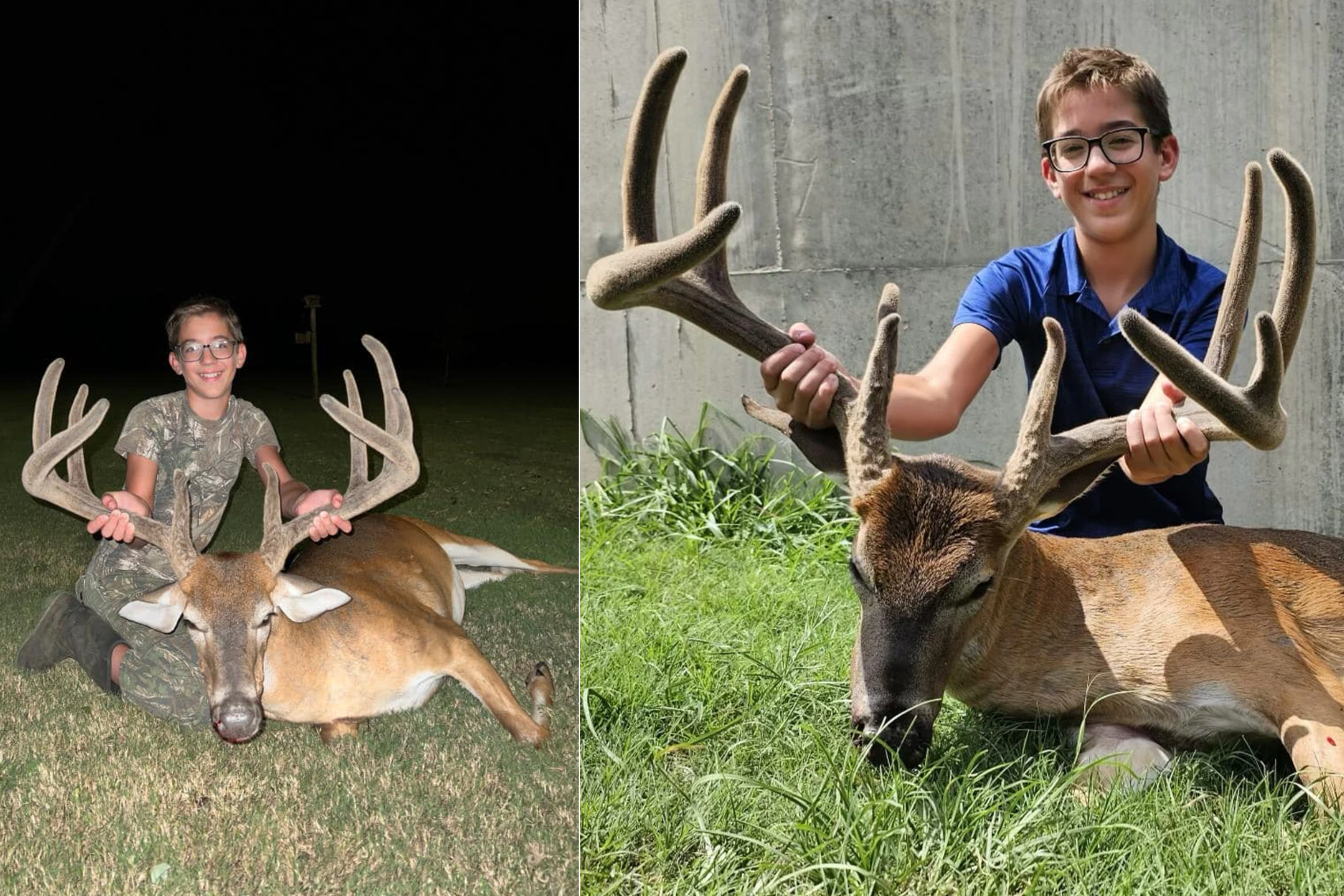 boy velvet buck opening day