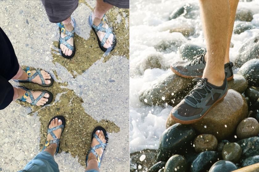 what shoes to wear whitewater rafting
