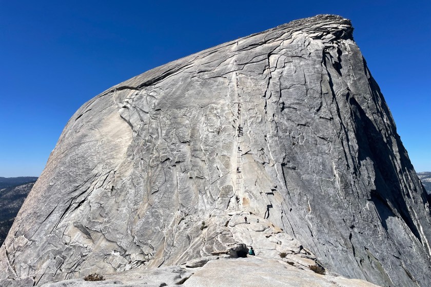 A view of the Half Dome at Yosemite National Park