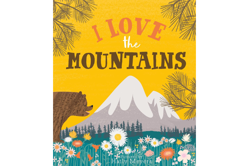 "I Love the Mountains" book cover