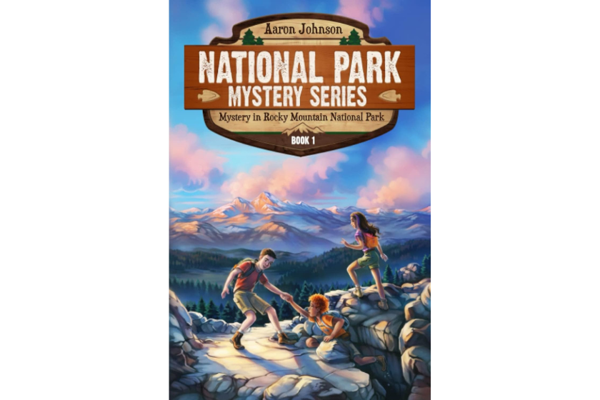 "Mystery in Rocky Mountain National Park" book cover