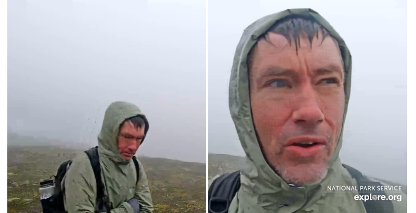 hiker lost in Katmai National Parks turns to web cam for help