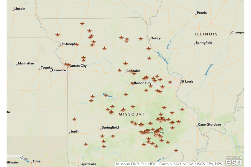 mountain lion sightings in missouri
