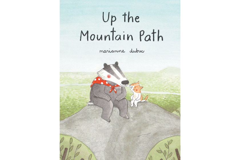 "Up the Mountain Path" book cover