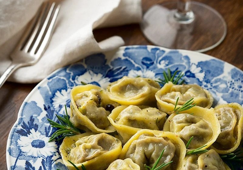 Pigeon tortellini